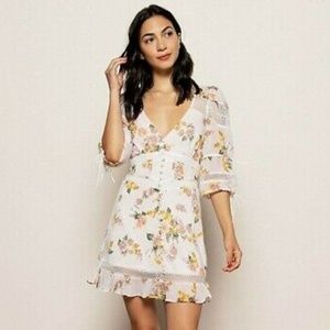 NWT For Love and Lemons Isadora Mini Dress